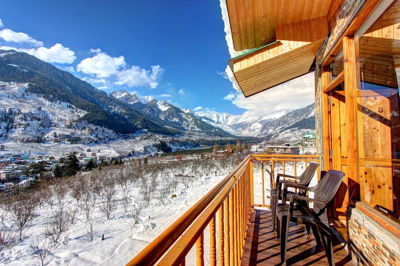 Hotel Mountain Face By Snow City Hotels Manāli Exterior foto